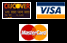 Credit Cards accepted - Discover, Visa, MasterCard
